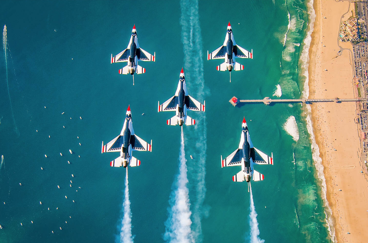 Blue Angels, Thunderbirds Together This Weekend At California Airshow