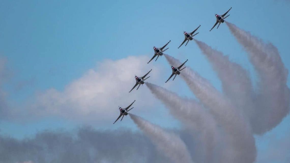 Free airshow returns to JBSARandolph Air Force Base AF Thunderbirds