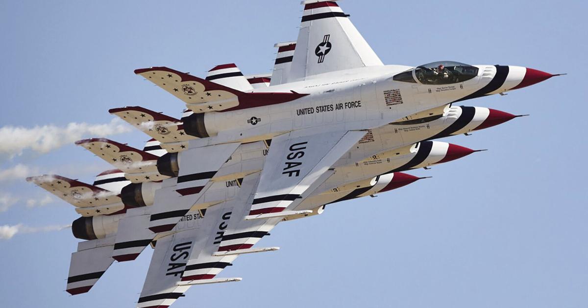 Thunderbirds are planning to train in Mojave | News - AF Thunderbirds