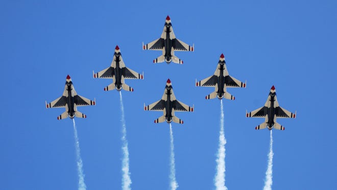 USAF Thunderbirds air show returns to metro Phoenix - AF Thunderbirds