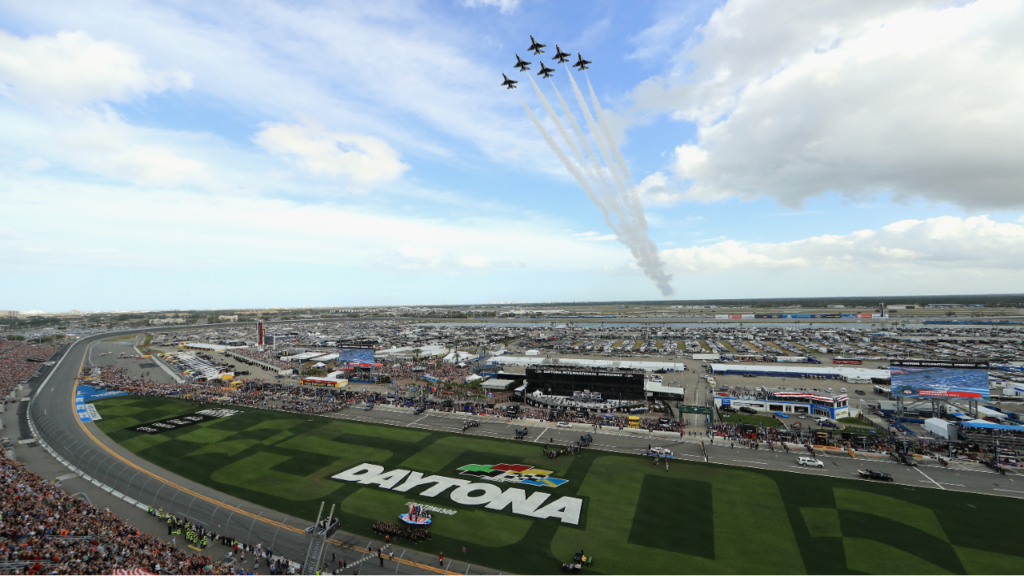 U S Air Force Thunderbirds Perform Flyover At 2022 Daytona 500 Af