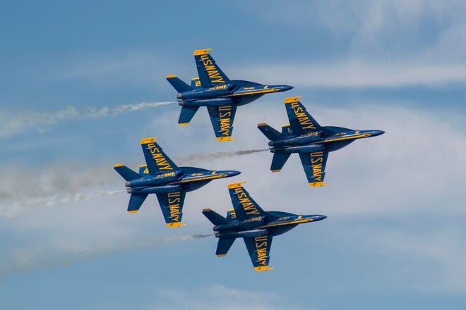 Thunder Over Dover Air Show features Thunderbirds, Blue Angels - AF ...