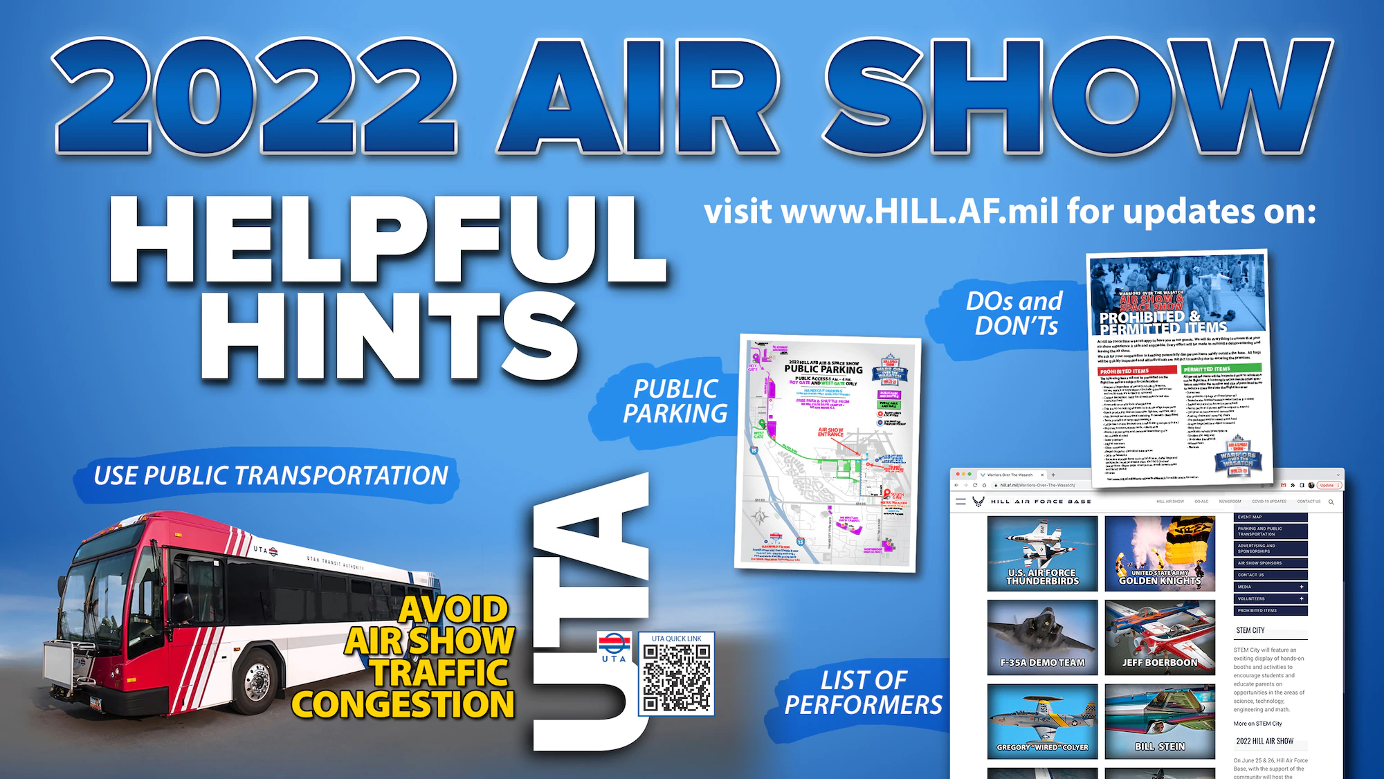 Helpful tips to enjoy the Hill Air Show > Hill Air Force Base > Article